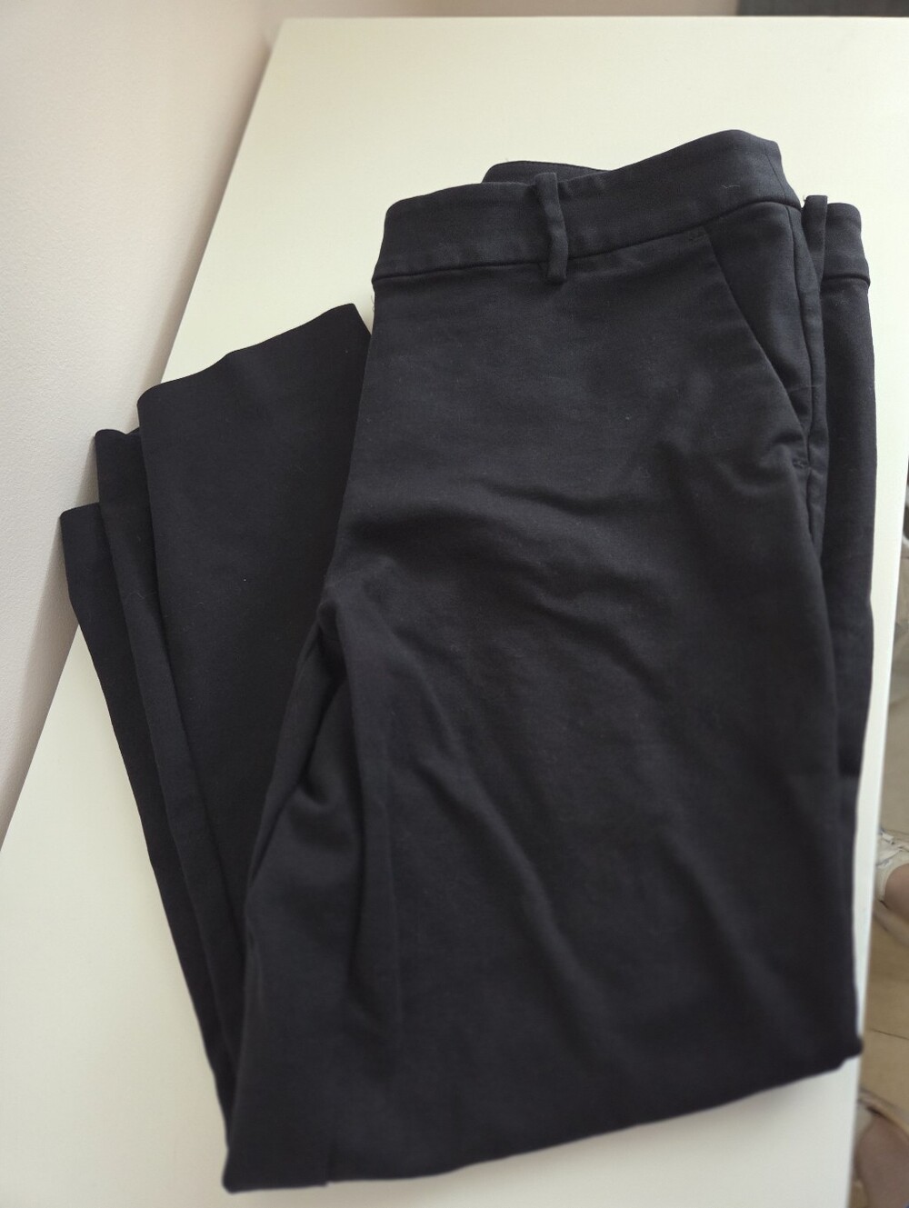 LOFT Black Cropped Ankle Pants